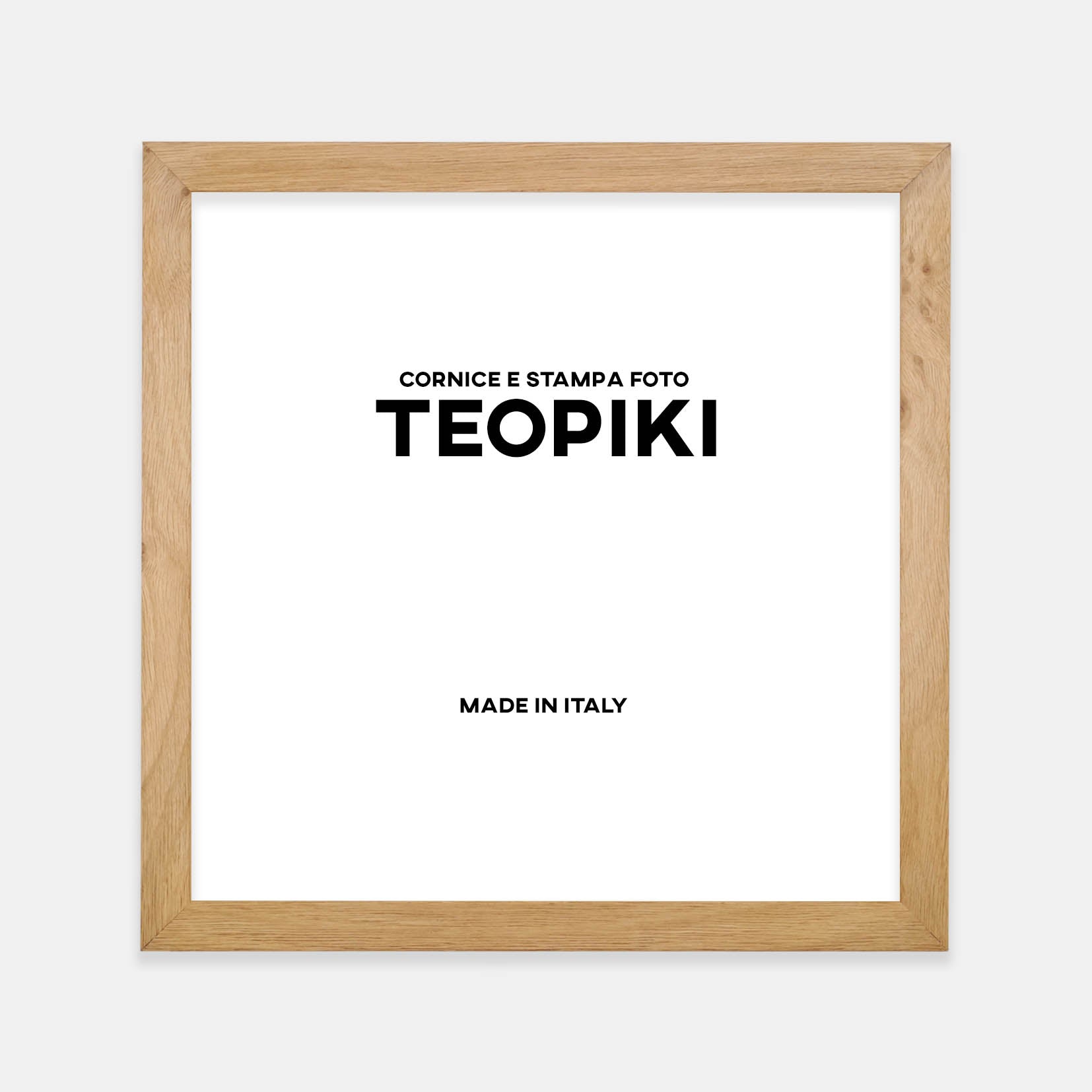 Cornice naturale arredamento minimal