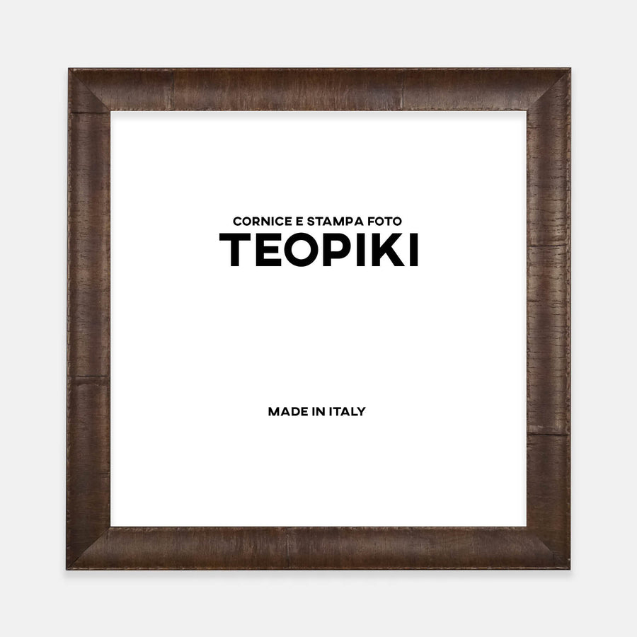 Cornice in radica noce scuro