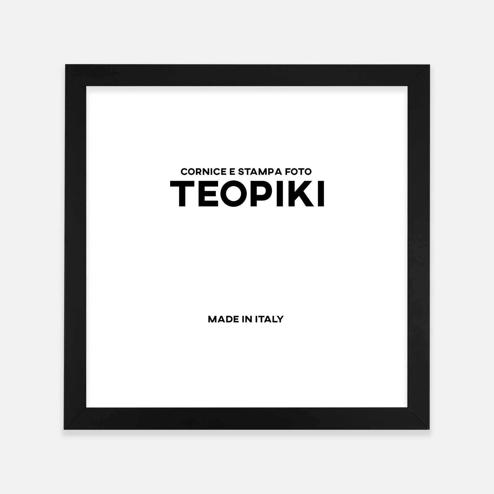 Cornice colore nero moderna per foto
